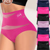 [Breathable Mesh Underwear] 8-Pack High-Waisted Breathable Women's Underwear, Seamless Mesh Cross Design Triangle Panties