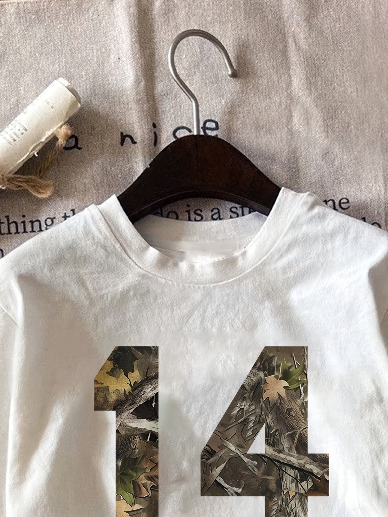 European And American Trendy Fashion Sports Casual Round-Neck Digital Print T-Shirt