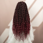 9 * 6 Front Lace Synthetic Fine Braid Braided Butterfly Flower Braid Wig Headband For Daily Wear, Breathable, Comfortable And Fashionable
