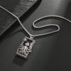 Men Fashion Brands All-match Clavicle Chain Light Cuban Pendant Necklace