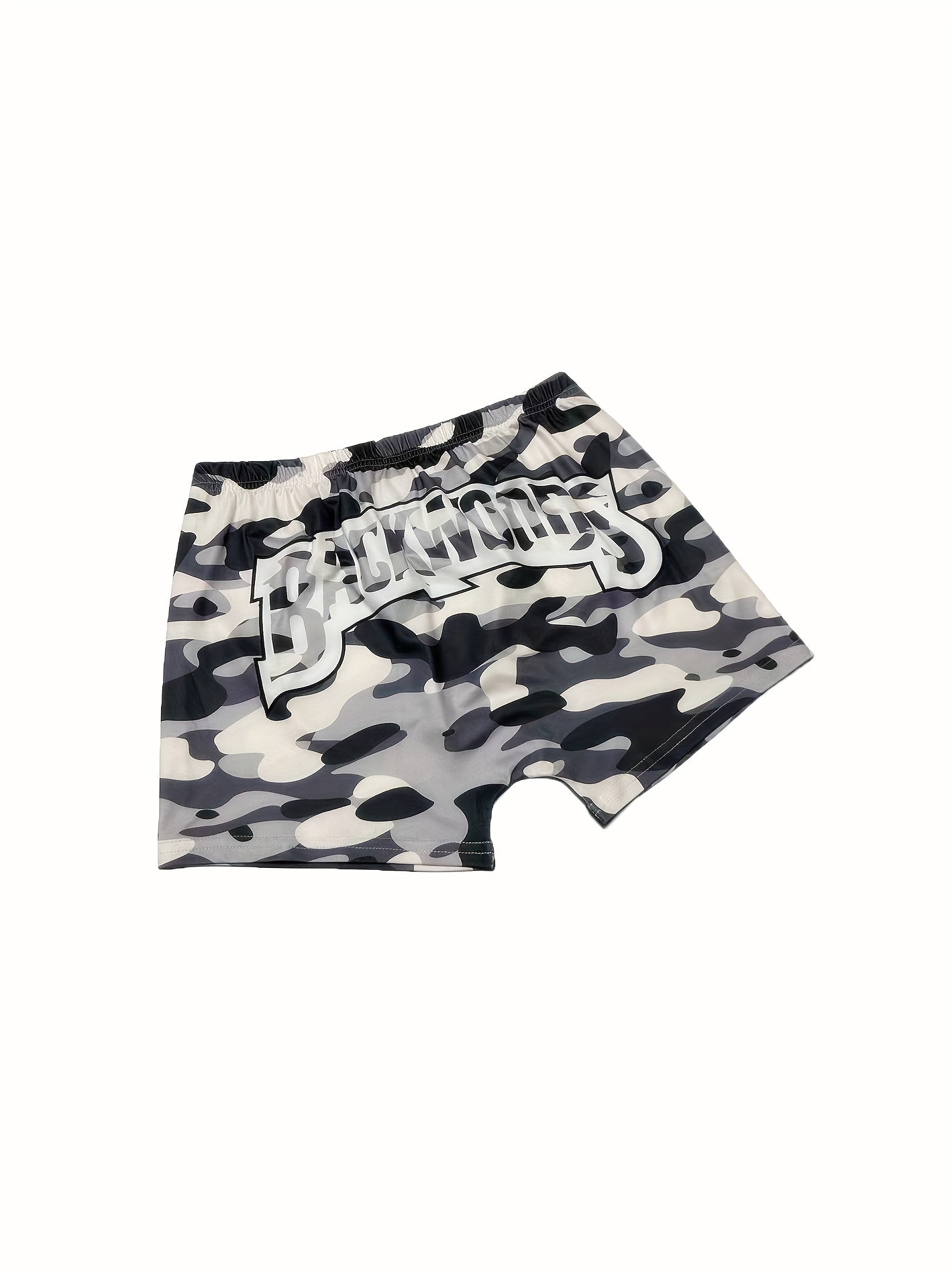 Letter Print Lounge Bottoms, Comfy & Soft Elastic Waistband Shorts, Womens Loungewear & Sleepwear