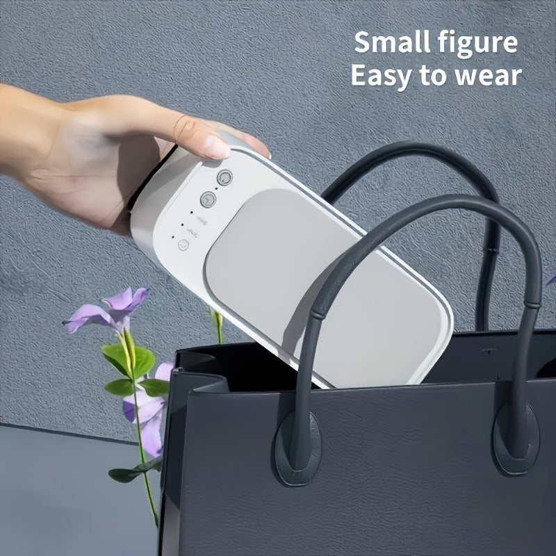 Versatile Cleaner-Portable, 360° Deep Cleaning, Rechargeable Battery-USB Powered | High Frequency Vibration Cleaning Machine, Multi-Purpose Wash for Jewelry, Glasses, Watches, Braces, Dentures & More | Effortless Home Use