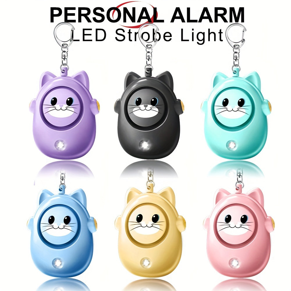 1pc Personal Safety Alarm For Women, 130 DB Loud Self Siren With LED Strobe Light, Personal Security Safe Device, Alarms For Women Elderly