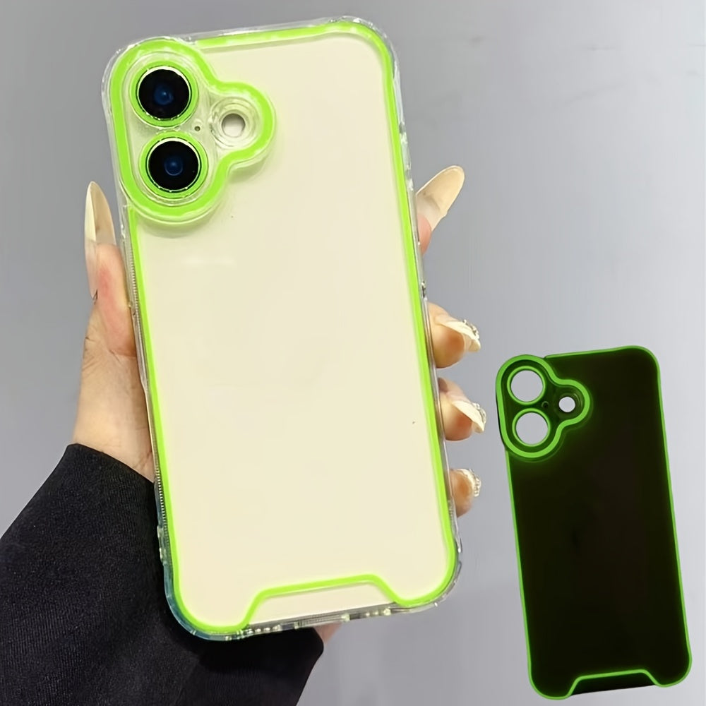 Unique Luminous Clear Phone Case Full Protection Soft Phone Cover 360 Degree Full Protection For iPhone 11 12 13 14 Pro Max 15 16 Plus