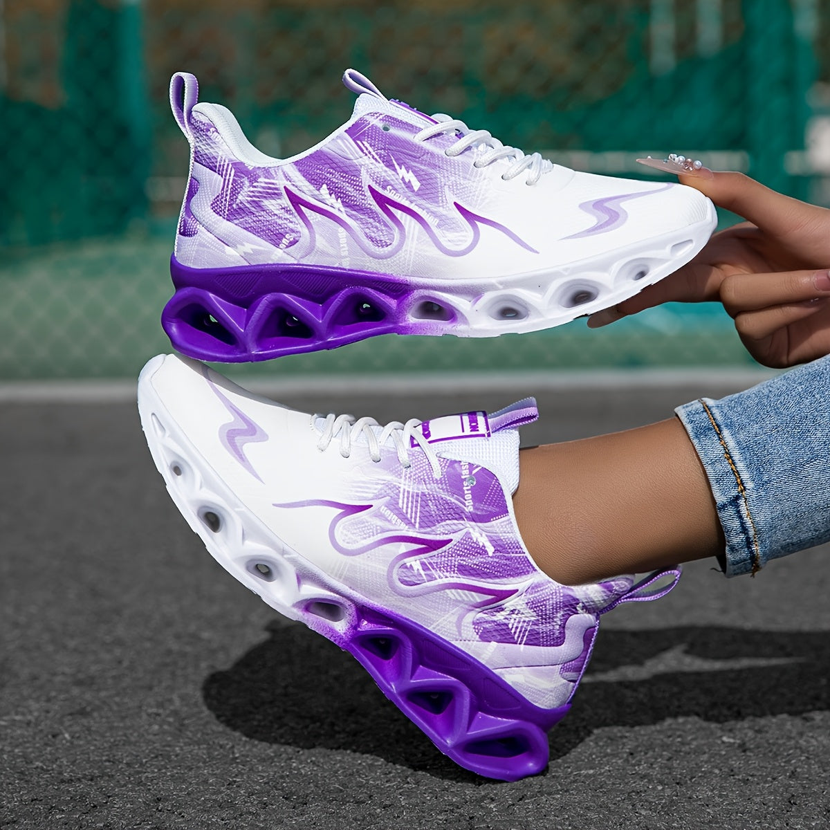Women's Breathable Mesh Sneakers – Lightweight Walking Shoes with EVA Sole, Soft Fabric Upper, Stabilizing Support, All-Season Casual Footwear