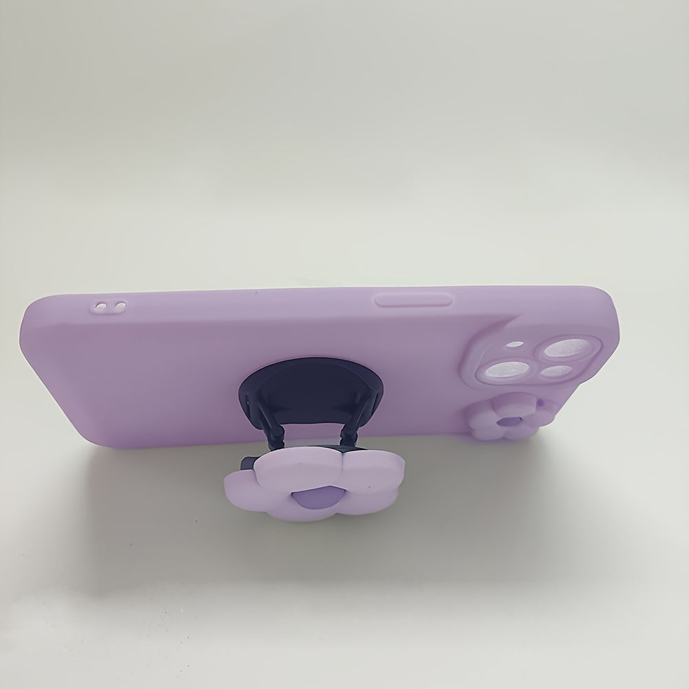 Creative Daisy Stand Phone Case - Stylish, Compact, and Unique