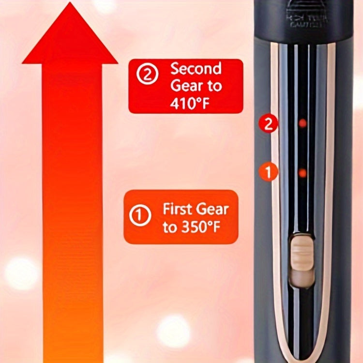Hair Curling Wand 5in 1 Hair Curlers Iron Set 1.25inch with 5 Ceramic Interchangeable Barrel for Long Short Hair Styling Tool 1inch Hairs Crimper for Women Gifts Birthday Christmas New Year Festival Hairstylist Essentials Sty