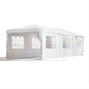10'x30' Party Tent With 8 Removable Sidewalls & Easy Setup, Instant Canopy For Wedding, Camping, Patio, Outdoor Events