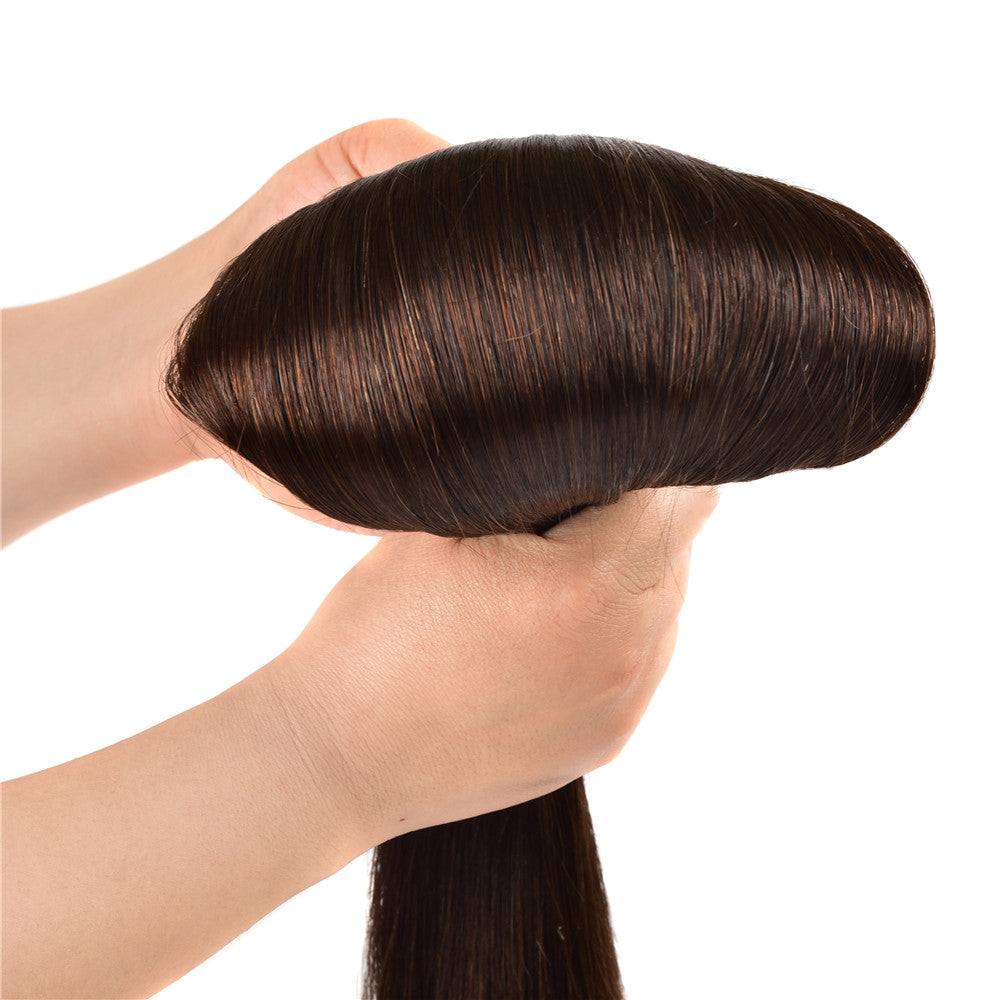 Clip in Hair Extensions Remy Human Hair Clip in Human Hair Natural Straight Clip in Extensions Full Head 7pcs 2.47 oz Long Straight Real Hair