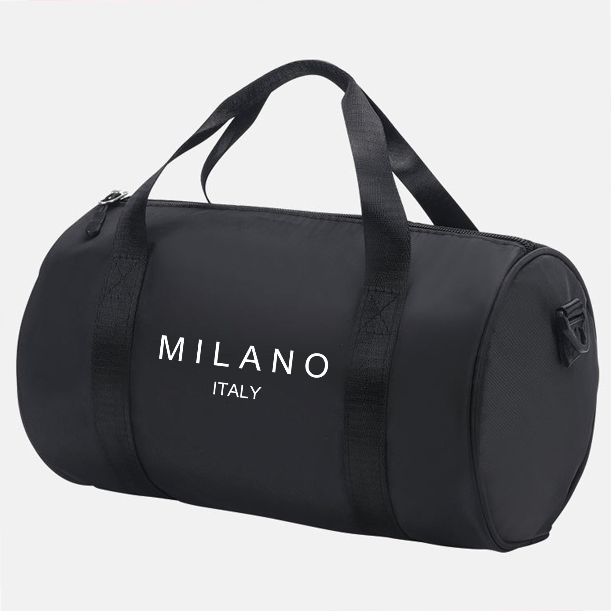 1pc Milan, Italy Print Mini Shoulder Crossbody Bag - Preppy Style, Durable Zipper, Lightweight & Cute Dance Bag, Ideal for Sports & Leisure, Gym Travel Shoulder Bag, Perfect Christmas Gift, Gym Bag | Preppy Style Bag | Adjust