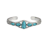 Bohemian Retro Turquoise Adjustable Bracelet