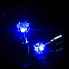 7 Colors Available Blue Pink Purple Green White Violet Orange Luminous Earrings, Men's LED Studs, Women's Glowing Ear Tops, Halloween Gift for Boyfriend and Girlfriend One Pair