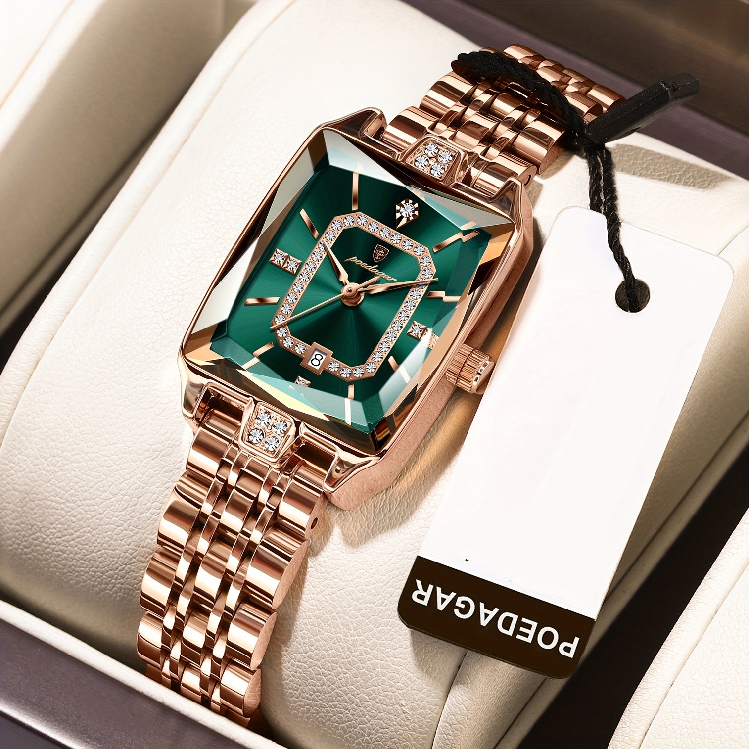 POEDAGAR Fashion Students Korean Casual Ladies Watch Luxury Stainless Steel Best Selling Simple And Elegant Quartz Wristwatch.