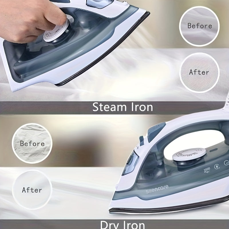1Pc, Clothes Steam Iron With Non-stick Soleplate And Adjustable Thermostat Control, Equipped With Overheat Safety Protection At 120V