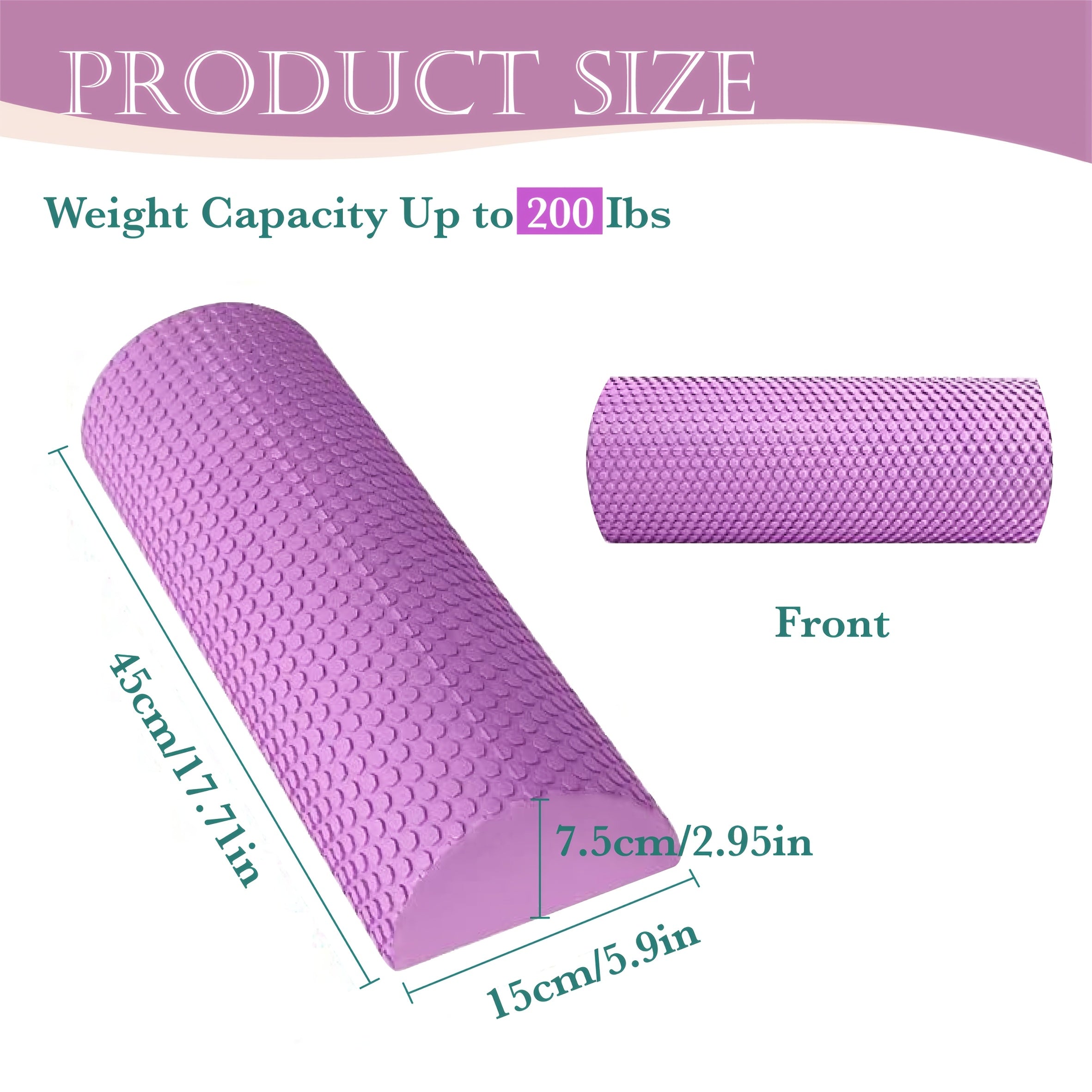 Brazilian Butt Lift Toilet Seat Cushion - Portable, Comfort Support Pad for Enhanced Sitting Posture, Durable BBL Pillow Riser, Firm Hip Support, 17.7x5.9x2.95", Available in Pink, Purple, Blue, Black