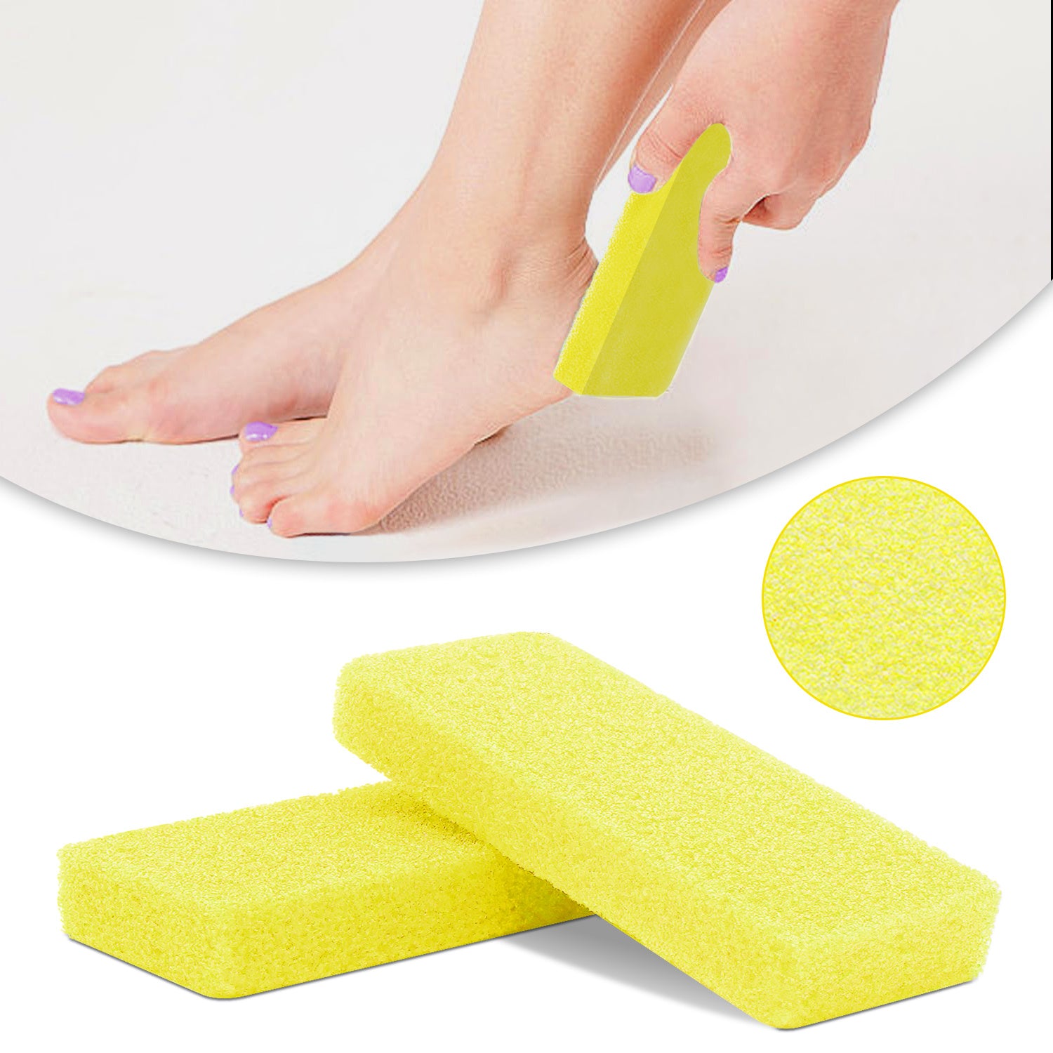 Nailpink, 40pcs Professional pumice pads for removing cracked heels, Bulk Pack For Spa And Personal Use. ( Multi-pack: 40-pack )