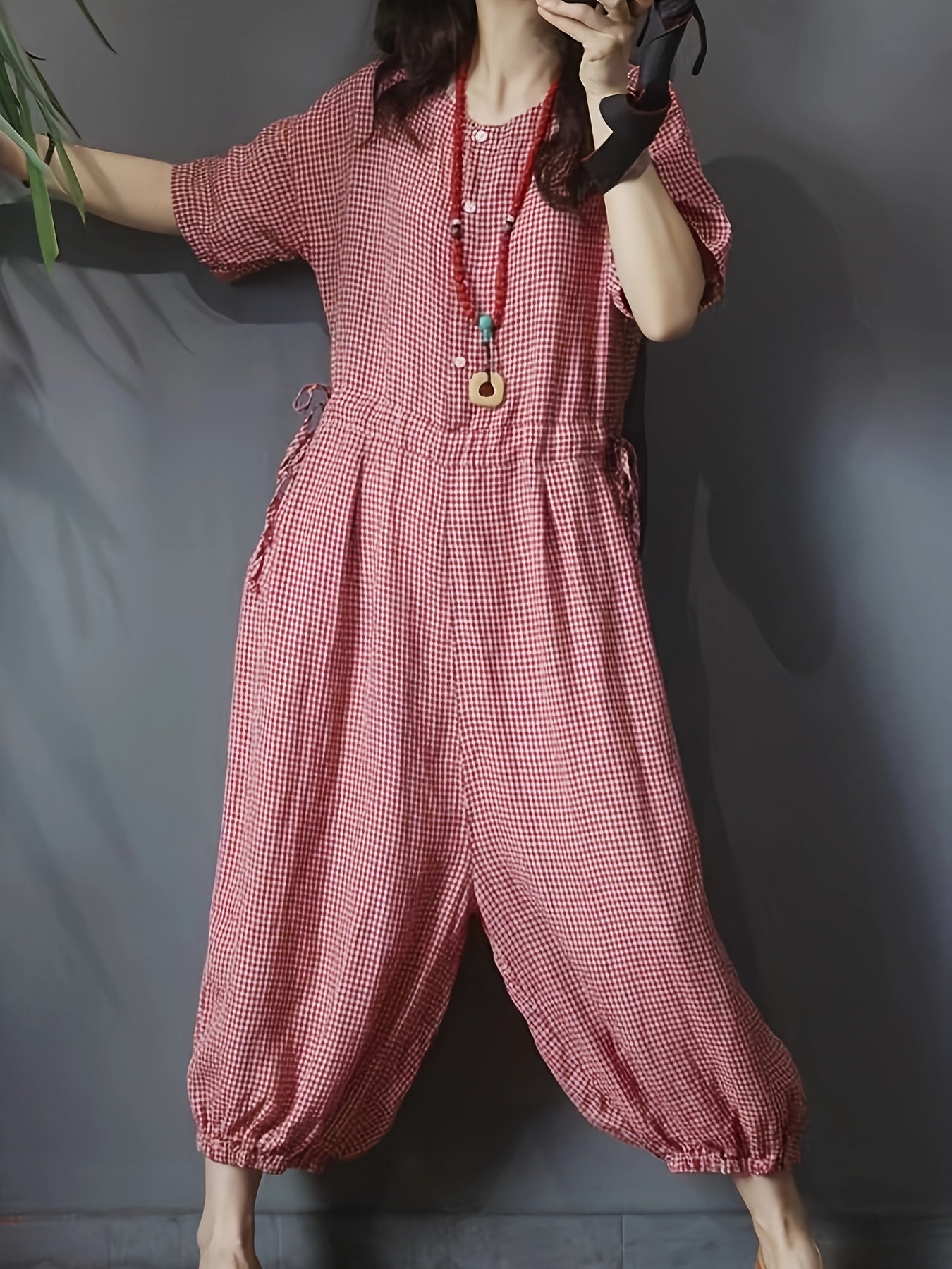 New Stylish Autumn Jumpsuit for Women, Versatile Design 10072