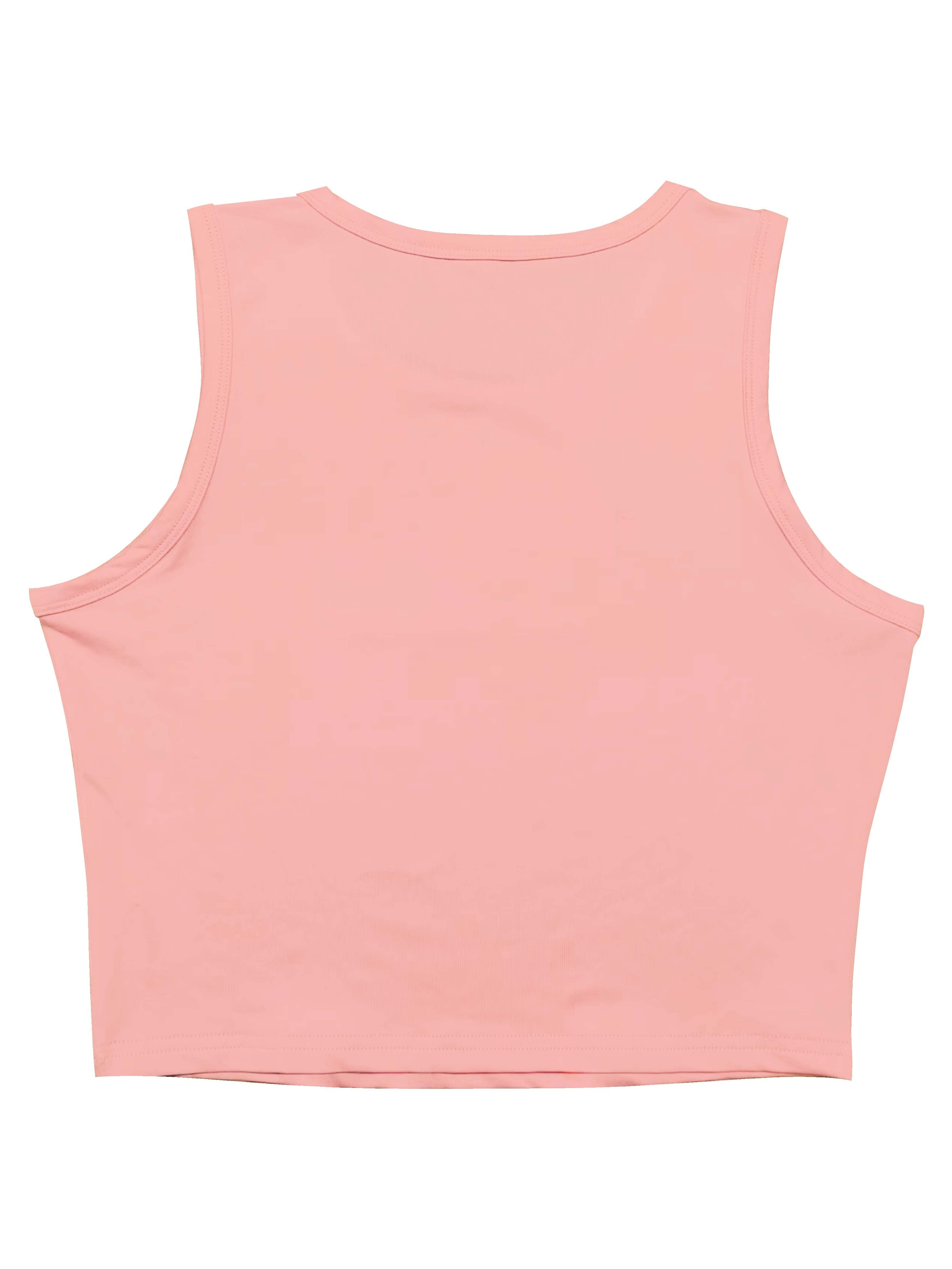 Glamorous Lip Print Tank Top with Rhinestones & Sequins - Sleeveless, Round Neck, Casual Fashion for Women, Spring/Summer Collection, Rhinestone Embellishments, Vibrant Colors, Blingy Style, Ladies Tank Tops