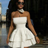 Women's Fashion Off-shoulder Tube  Dress