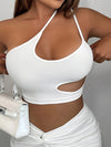 New Stylish Versatile Tank Top for Women, Featuring a Sexy Off-Shoulder Design, Perfect for Casual Streetwear with a Cropped Fit And Thin Straps.