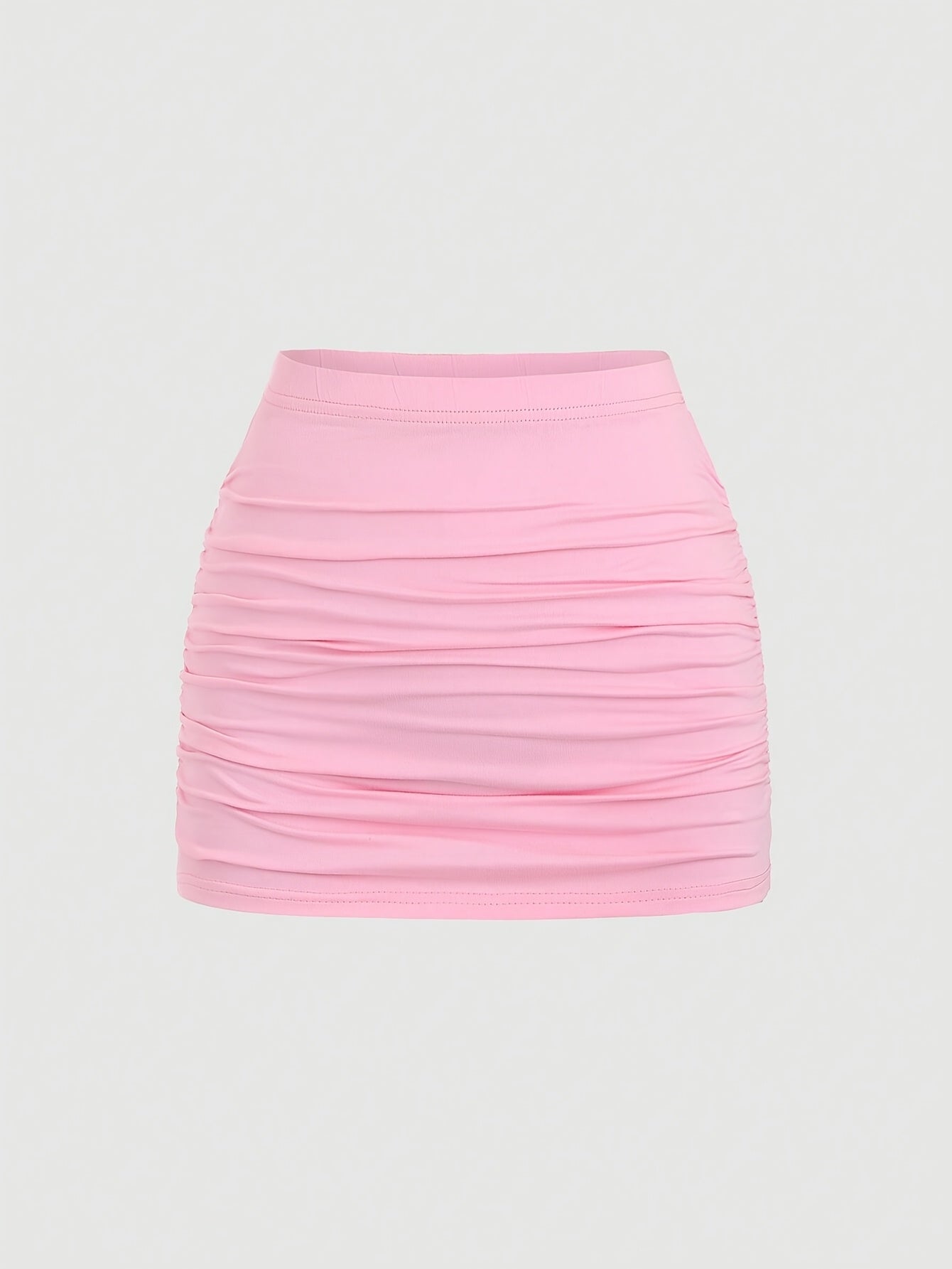 1set Women'S Casual Halter Top and Skirt Set - Polyester Woven, Solid Color, Backless Detail, Irregular Hem - Spring/Summer Collection