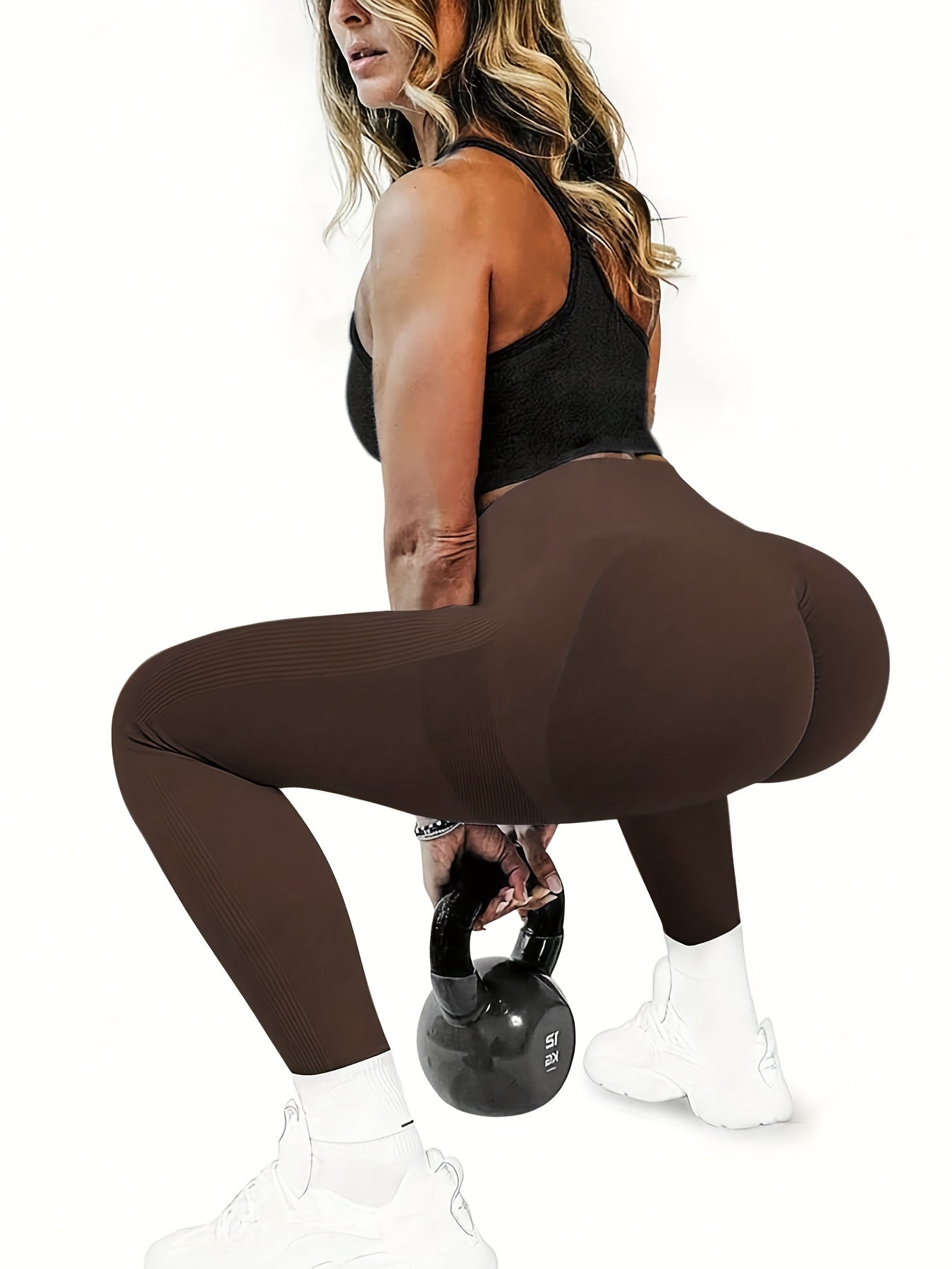 4-Pack Seamless High-Elastic Sports Leggings - Athletic Style, Stretchable Yoga Pants for Fitness & Training, Assorted Colors - For Women - Suitable for Fall & Winter Workouts - Perfect Gift for Fitness Enthusiasts