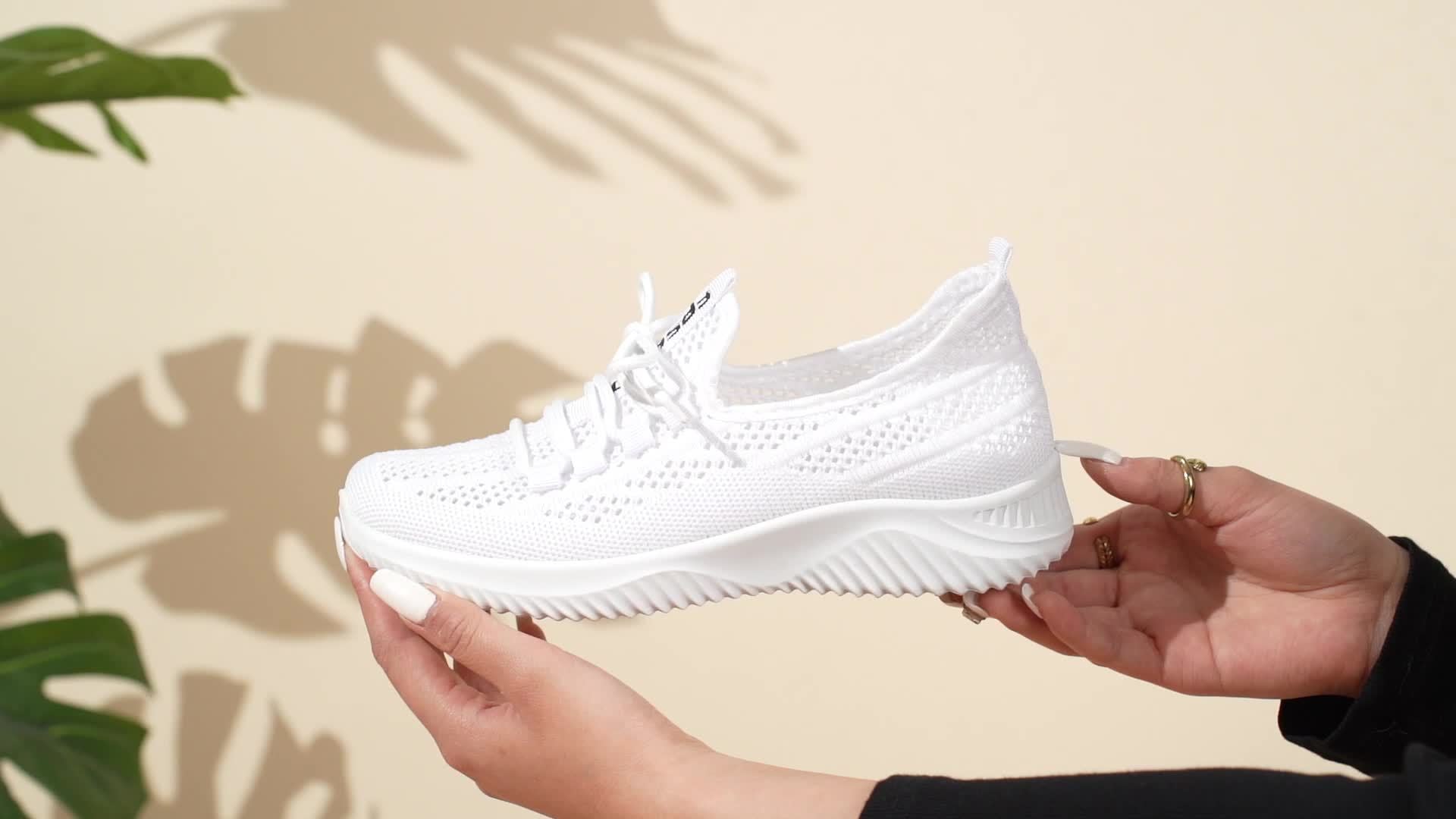 Summer Mesh Shoes, Women's Soft-soled Anti-slip Breathable Casual Sneakers, New Slip-on Mesh Courtesy Sandals