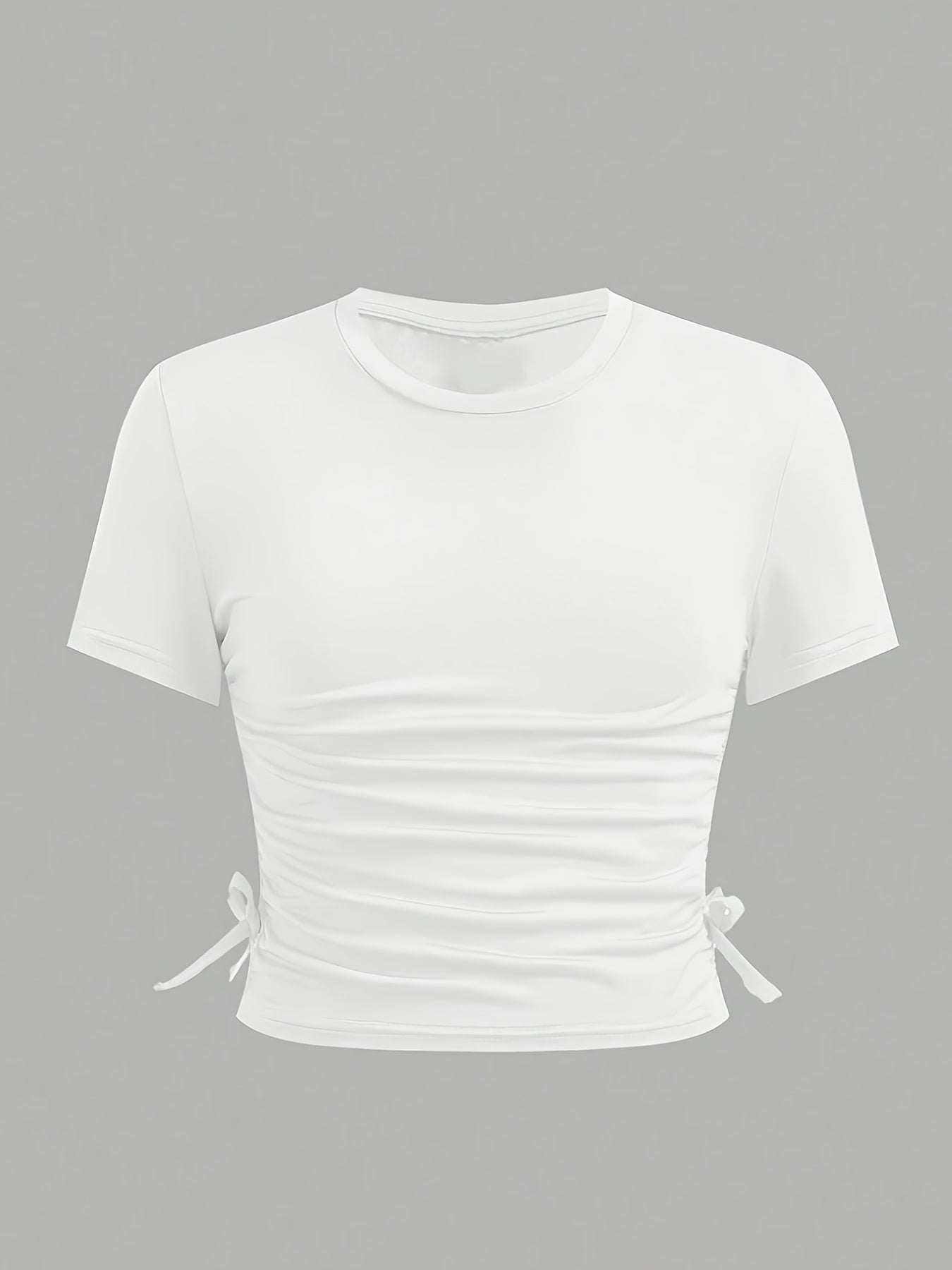 Women'S Side Drawstring Top