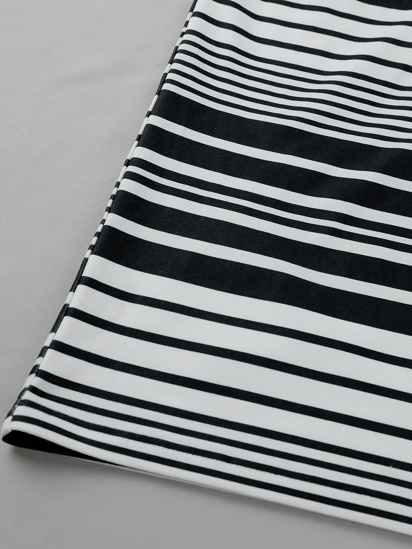 SPECHIR Women'S Striped Knit Half Length Dress and Tank Top Set, Crew Neck, High Stretch Polyester, Casual Spring/Summer Outfit, Long Sleeveless Skirt, 6A862