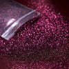 0.35oz Purple Shiny Nail Art Glitter Pure Colour Fine Powder 0.2mm Finely Chrome Pigment Accessories Fall Winter Nail Decoration