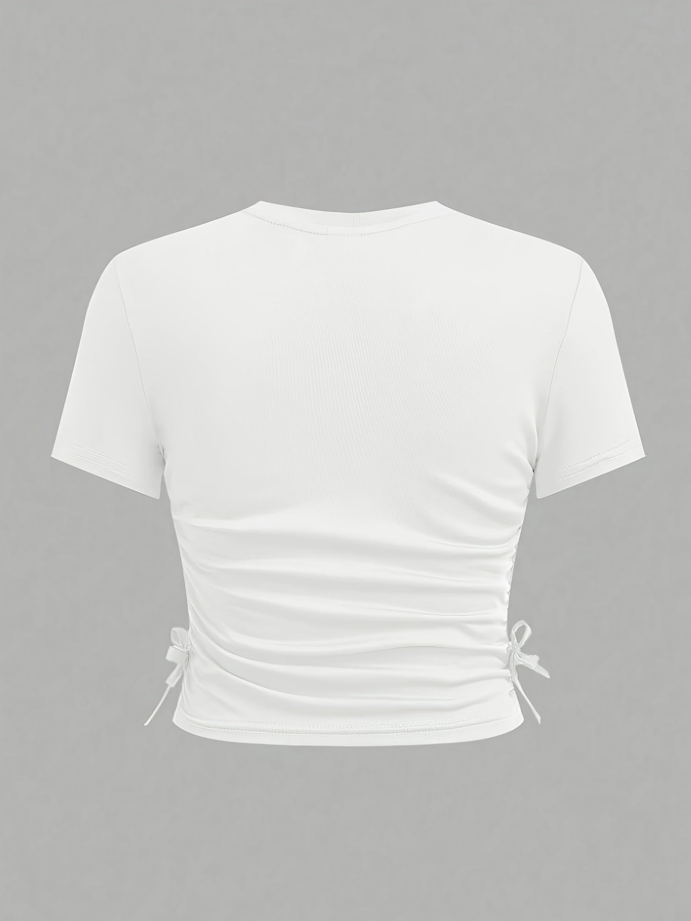 Women'S Side Drawstring Top