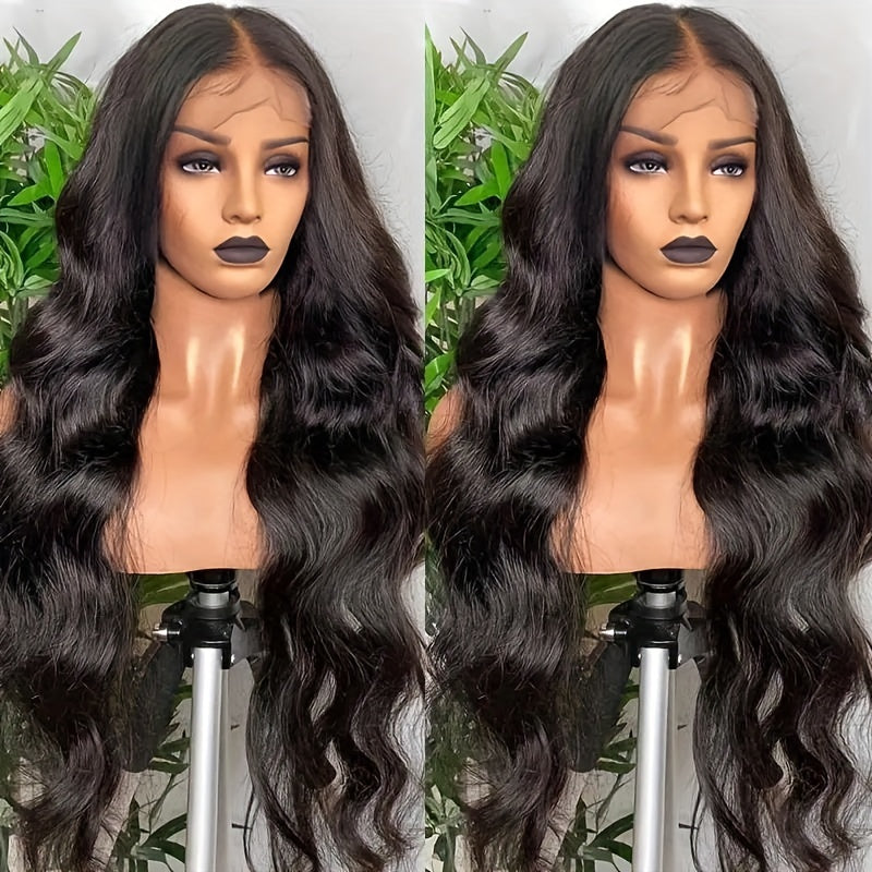 Brazilian Remy Human Hair Wig - Body Wave Lace Front Wig For Women - 250% Density - 13x4 Lace Front, BD