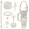 Stanley Cup Accessories Set: Handle Strap, Sleeve, Straw Cover & Charms for 40oz & 30oz Insulated Cups