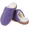 Cozy Women's Plush Lined Slippers with, Non-Slip Sole, Soft Ribbed Cuff – Beige/Light Brown, Perfect Christmas Gift for Friends and Girlfriends, House Slippers, Best for Christmas