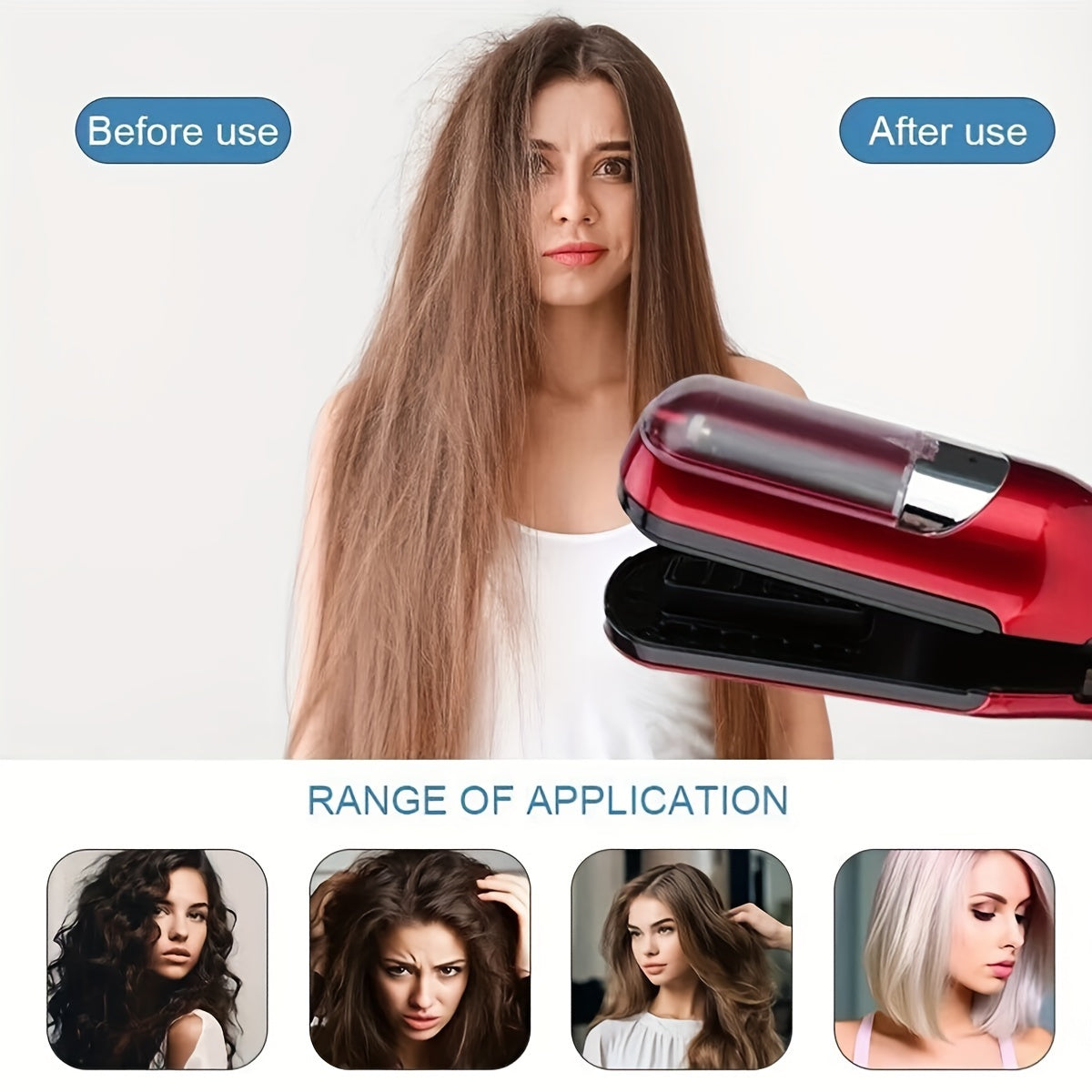 Hair End Cutting Machine Hair Split Ends Trimmer Automatic Split End Remover Damaged Hair Repair Care Treatment