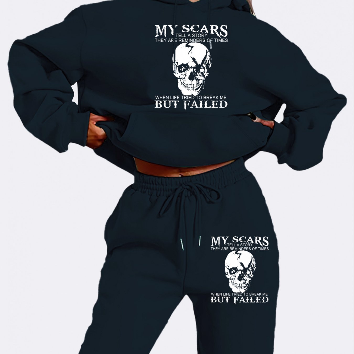 2024 New Women's Hooded Sweatshirt and Pants Set with Hat and Long Sleeve Casual Shirt Set