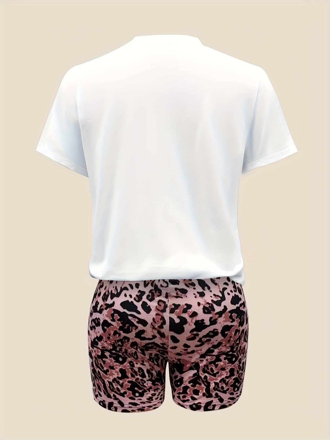 Oriented Fashion Print Shorts Set Trend