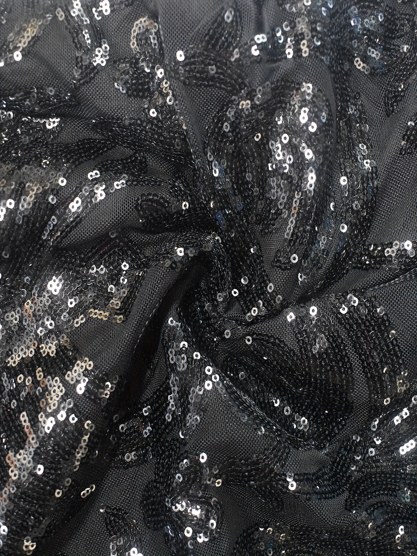 PORRCEY Sexy Women Sparkly Sequins One Shoulder Bodycon Maxi Dress Party Club Evening Dress