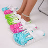Women's Trendy Tie-Dye & Graffiti Print Clogs - Breathable, Non-Slip EVA Summer Sandals for Beach & Garden