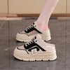 Women'S Thick-Soled Sports Casual Shoes with Breathable Design And Half-Covered Toes.