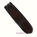 Straight Human Hair Clip In Hair Extensions For Women 100% Unprocessed Full Head Brazilian Virgin Hair Natural Black Color, 8/Pcs With 18Clips, 4.06 oz