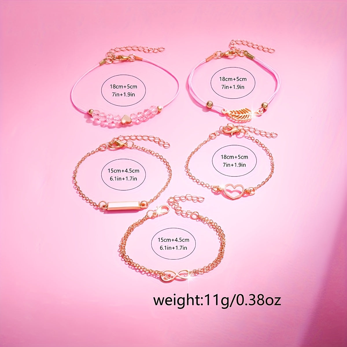 Women's Watch 6pcs Fashion Casual Elegant Simple Round Quartz Wristwatch And Woven String, Bracelet Jewelry Set Mother's Day Women Party Holiday Birthday Wear Or As Sisters The Best Gift for A Lady No Box