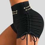 Yoga Casual 2-point Bottoming Pants with Free Side Drawstring and Wrinkle Reduction for Sexy Casual Free Switching