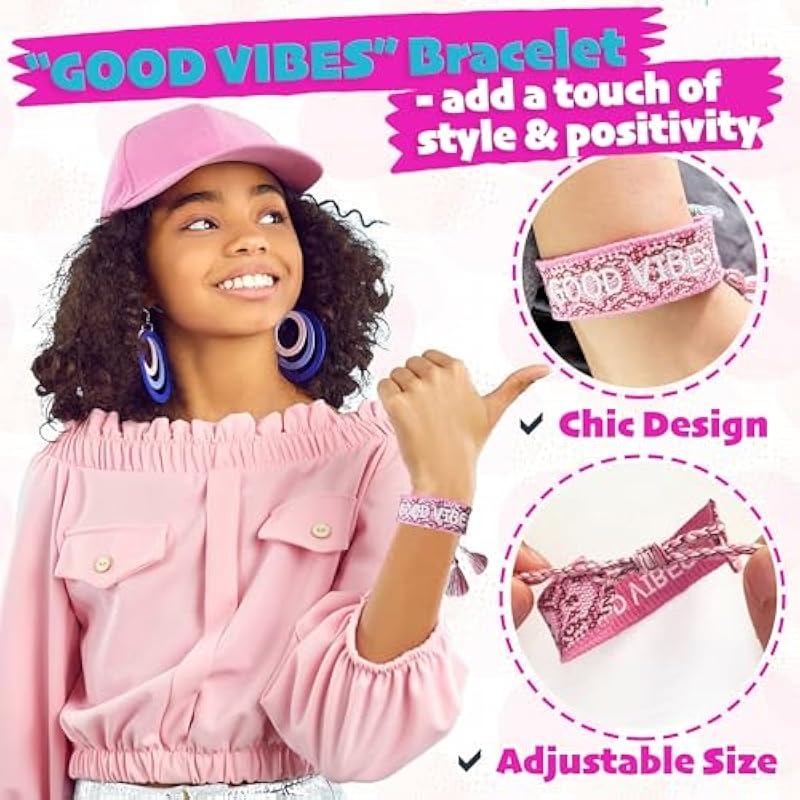 First Period kit for Girls 22 PC Period Packs for Young Girls First Time First Period Gift for Teen Girls with Sanitary Pad Storage Bag Wipes Bracelet Eye Mask Socks and More