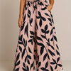 Women'S Skirt Pants Wide Leg Pants Elastic Waist Casual Wide Leg Pants With Pockets Trousers