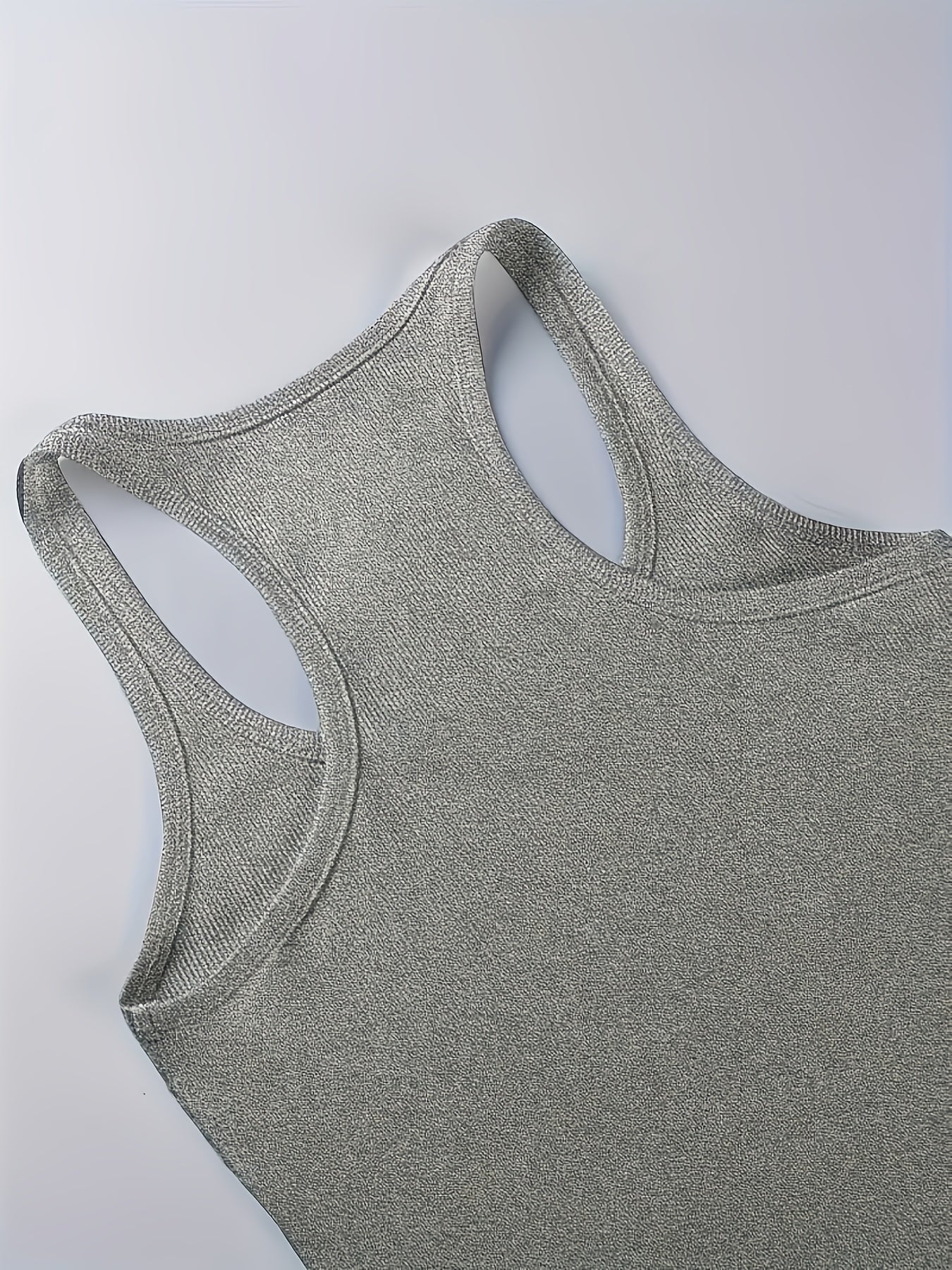 1pc Angel Print High Neck Long Sleeve Tank Top, 95% Polyester 5% Elastane Knit Fabric, Skinny Fit for Spring/Summer/Fall - Casual Solid Color
