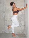 Solid Color High-Waisted Stretchy Skinny Leggings for Women