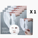 KOECE Hydrating Collagen Face Masks - 4pcs Overnight Firming & Moisturizing Treatment, Gentle & Non-Irritating for All Skin Types, Deep Hydration & Elasticity Boost, Fragrance-Free, Overnight Skincare | Gentle Skin Care | Sea