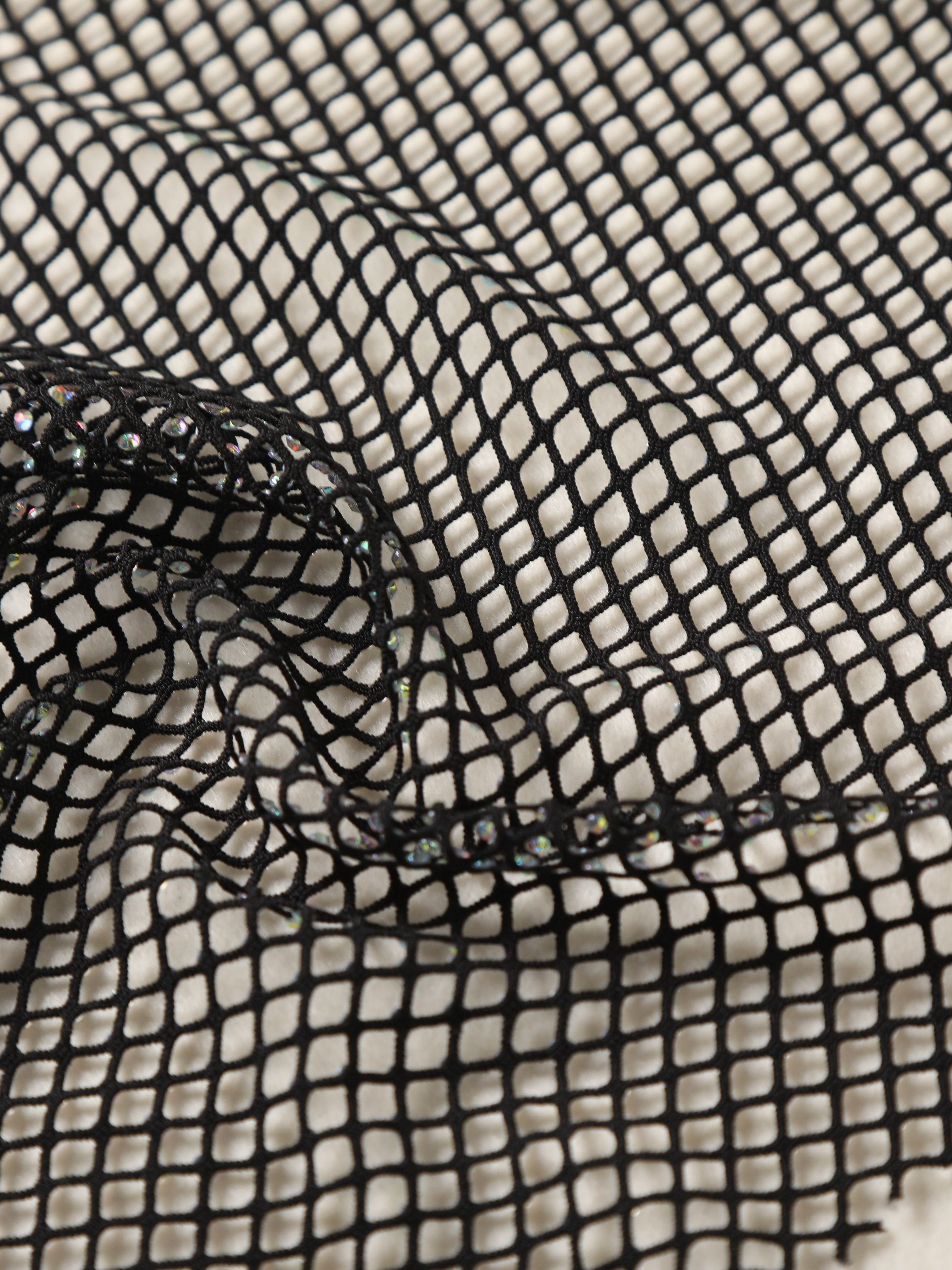Adult Uniform Chain Hollow-out Mesh Sexy Strap Dress