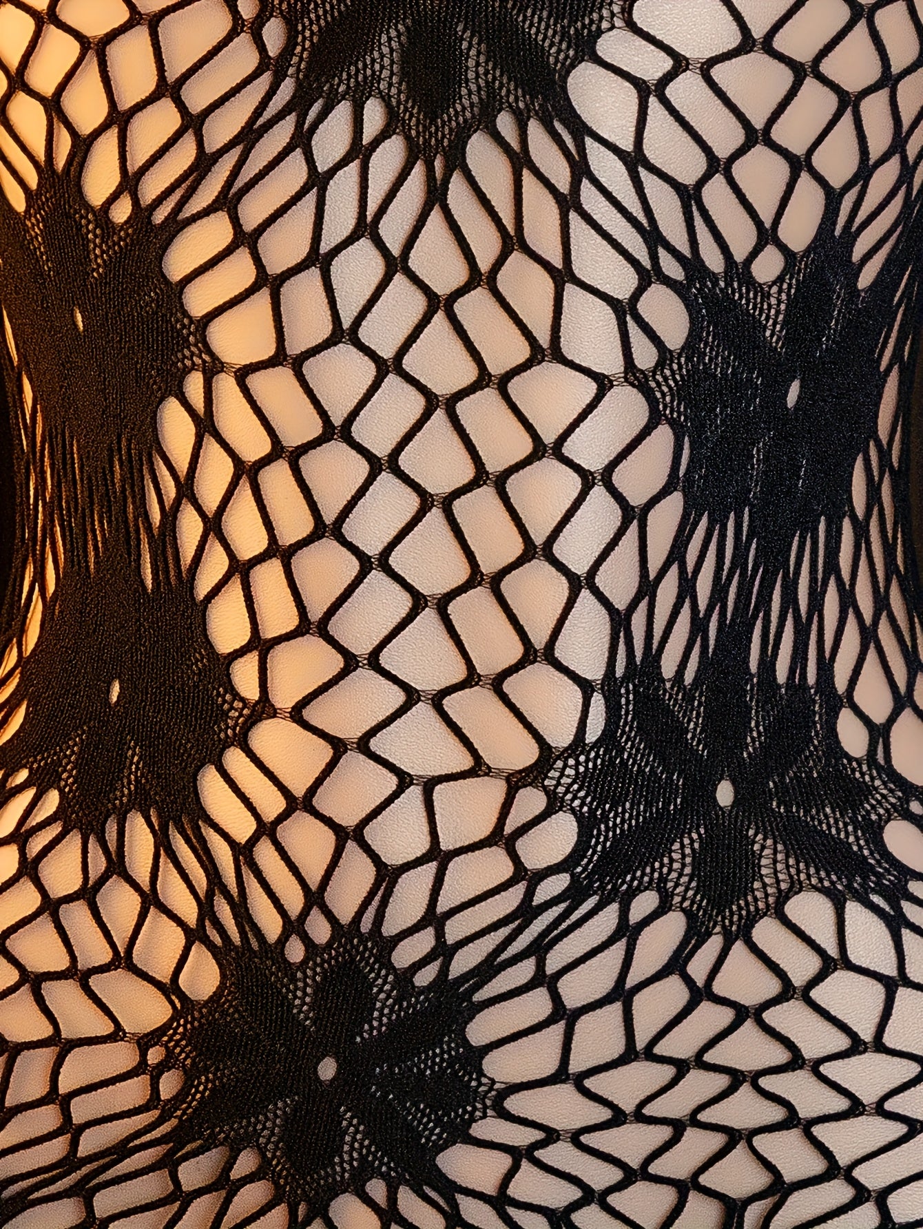 Lace Stockings Lingerie Sleeveless Floral Fishing Net Jumpsuit, Lingerie Jumpsuit Sleepwear, Sexy Black Fishing Net Women'S Jumpsuit Bodysuit